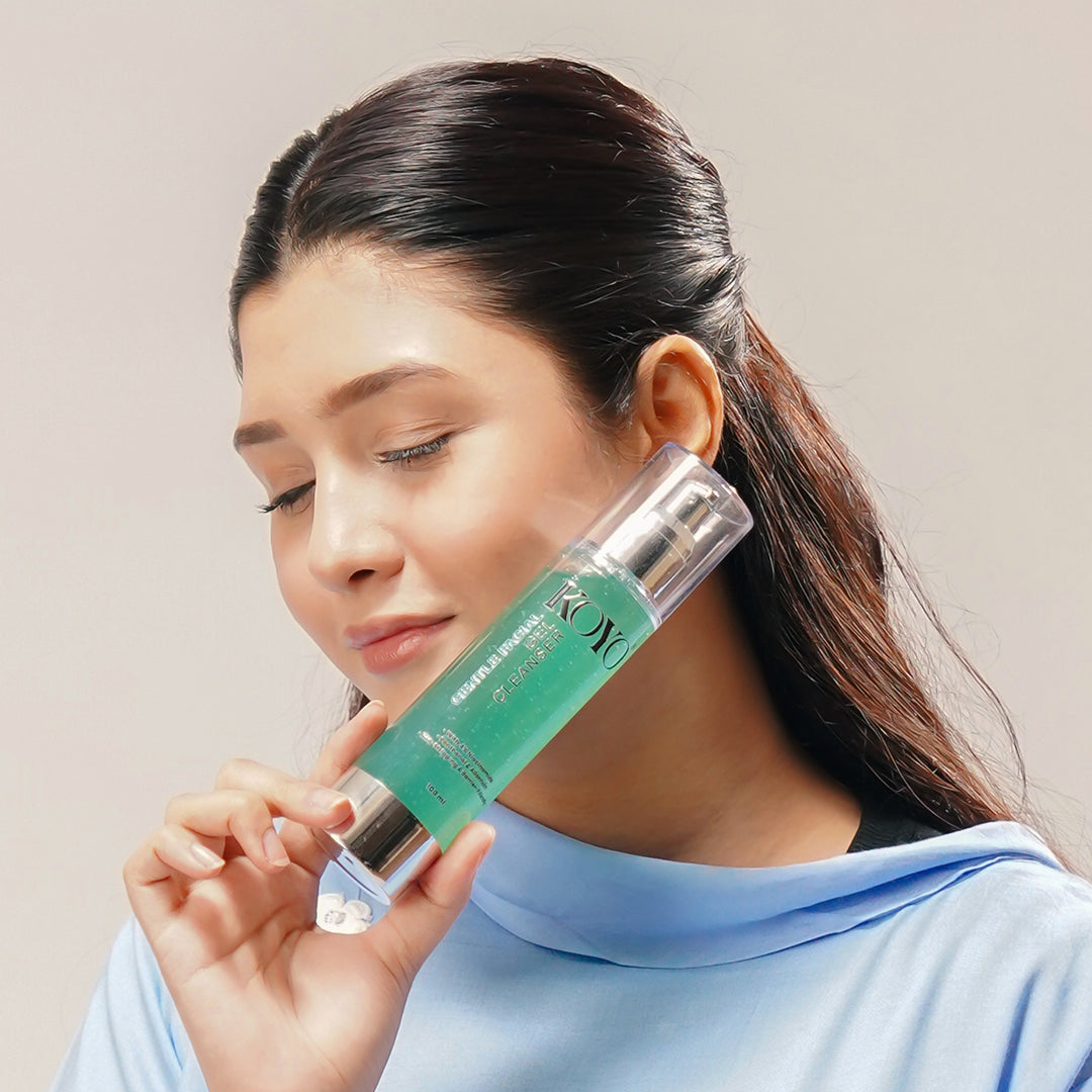 Step 1 Cleanse Gently